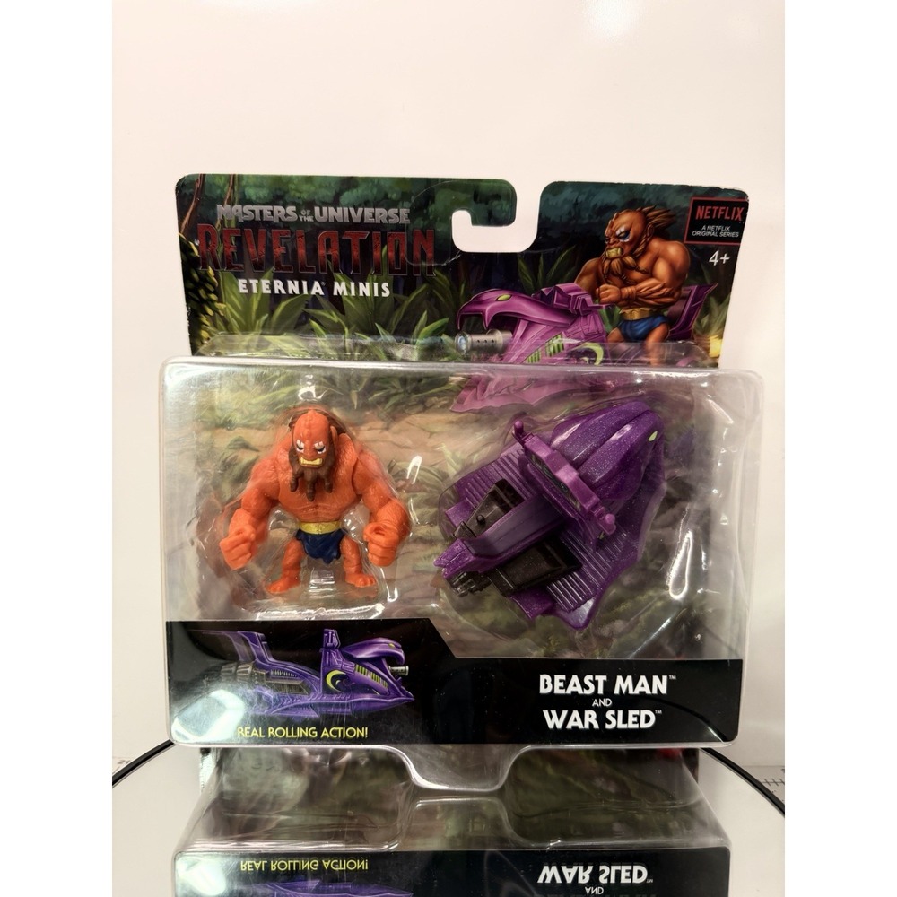 Masters of the Universe Revelation Eternia‎ Minis Beast Man & War Sled